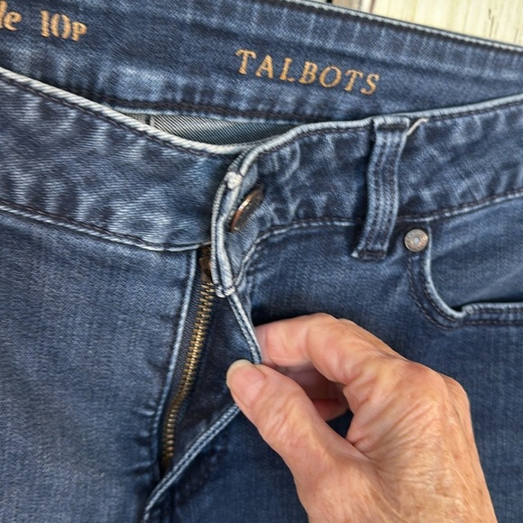 Talbots Heritage Ankle 10P Medium Wash Jeans - Picture 5 of 7